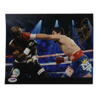Manny Pacquiao Signed 8x10 Photo (PSA) at PristineAuction.com
