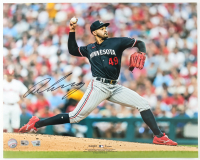 Pablo Lopez Signed Twins 16x20 Photo (Fanatics & MLB) at PristineAuction.com