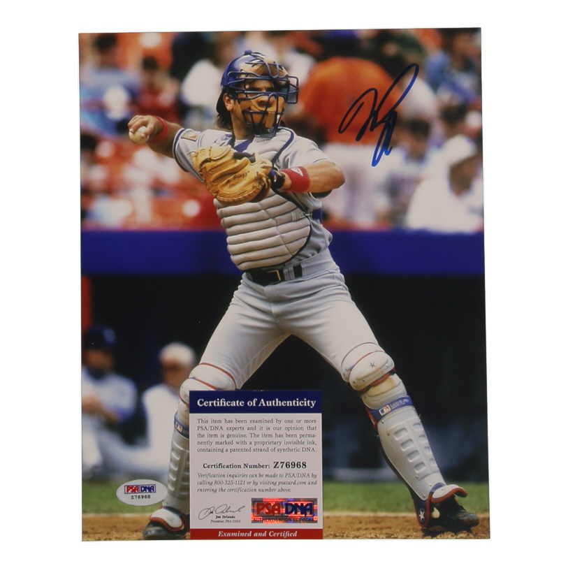 Mike Piazza Signed Mets 8x10 Photo (PSA) at PristineAuction.com Mike Piazza Signed Mets 8x10 Photo (PSA) at PristineAuction.com