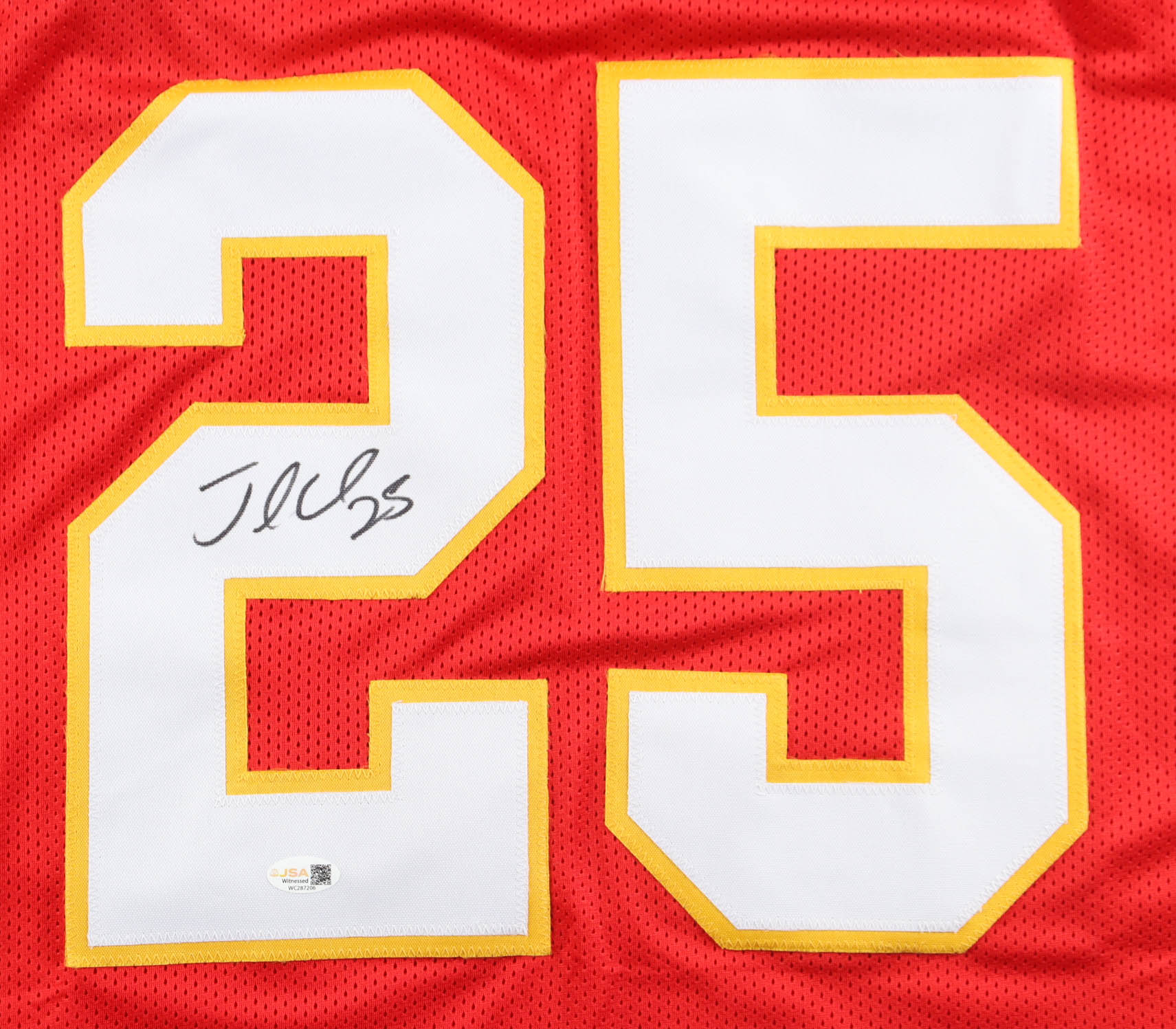 Jamaal Charles Signed Jersey (JSA) at PristineAuction.com Jamaal Charles Signed Jersey (JSA) at PristineAuction.com