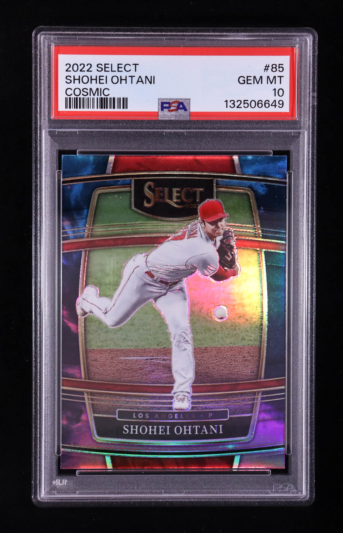 Shohei Ohtani 2022 Panini Select Cosmic #85 (PSA 10) at PristineAuction.com Shohei Ohtani 2022 Panini Select Cosmic #85 (PSA 10) at PristineAuction.com