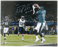 Nick Foles Signed Eagles 16x20 Photo Inscribed "SB LII MVP" (Fanatics) at PristineAuction.com