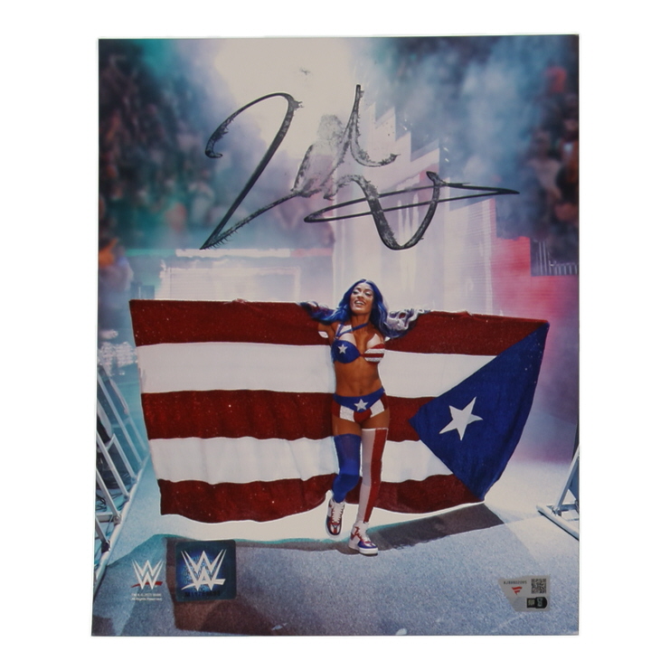 Zelina Vega Signed WWE 8x10 Photo (Fanatics) at PristineAuction.com Zelina Vega Signed WWE 8x10 Photo (Fanatics) at PristineAuction.com
