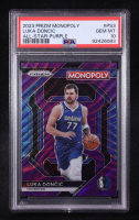 Luka Doncic 2023-24 Panini Prizm Monopoly All-Star Purple #PS3 (PSA 10) at PristineAuction.com