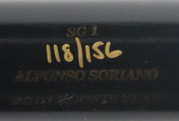 Alfonso Soriano Signed LE Sam Bat Player Model Baseball Bat (Beckett) at PristineAuction.com Alfonso Soriano Signed LE Sam Bat Player Model Baseball Bat (Beckett) at PristineAuction.com