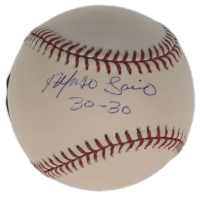 Alfonso Soriano Signed OML Baseball Inscribed "30-30" (Beckett) at PristineAuction.com