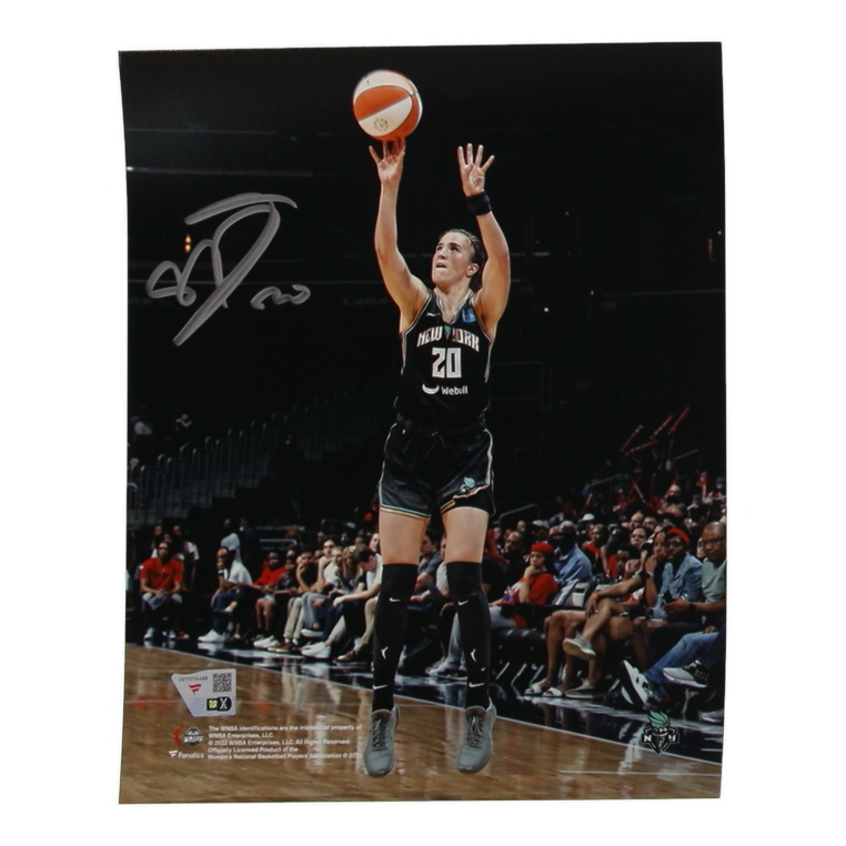 Sabrina Ionescu Signed Liberty 8x10 Photo (Fanatics) at PristineAuction.com Sabrina Ionescu Signed Liberty 8x10 Photo (Fanatics) at PristineAuction.com