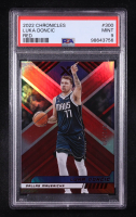 Luka Doncic 2022-23 Panini Chronicles Red #300 #021/149 (PSA 9) at PristineAuction.com