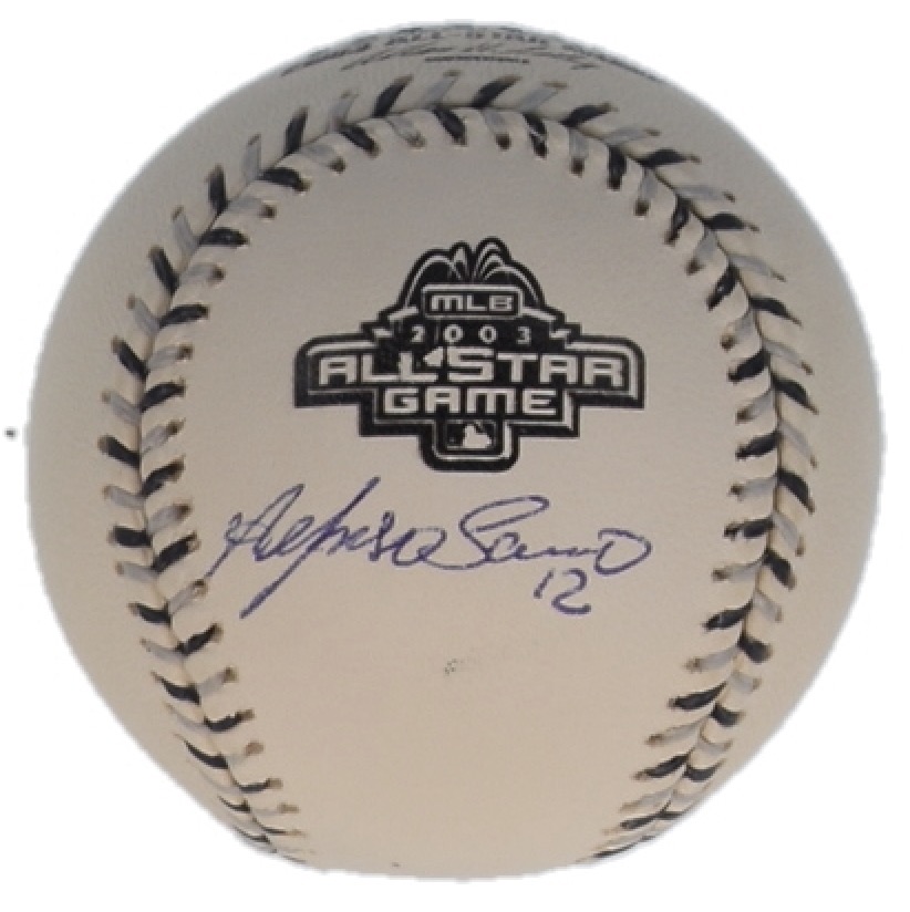 Alfonso Soriano Signed 2003 All-Star Game Baseball (Beckett) at PristineAuction.com Alfonso Soriano Signed 2003 All-Star Game Baseball (Beckett) at PristineAuction.com