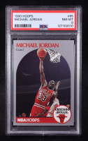 Michael Jordan 1990-91 Hoops #65 (PSA 8) at PristineAuction.com