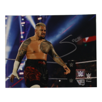 Solo Sikoa Signed WWE 8x10 Photo (Fanatics) at PristineAuction.com