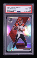 Joe Burrow 2020 Panini Mosaic Silver Prizm NFL Debut #201 RC (PSA 10) at PristineAuction.com