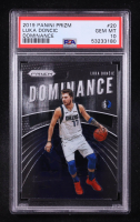 Luka Doncic 2019-20 Panini Prizm Dominance #20 (PSA 10) at PristineAuction.com