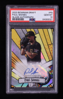 Paul Skenes 2023 Bowman Draft Glass Autograph #BGA-PS RC #46/99 (PSA 10) at PristineAuction.com