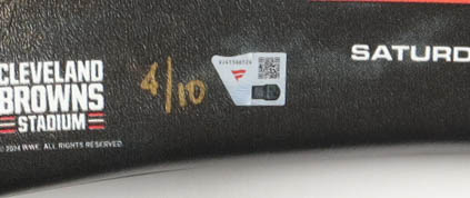 Cody Rhodes Signed LE WWE Foldable Chair Inscribed "The American Nightmare" #4/10 (Fanatics) at PristineAuction.com Cody Rhodes Signed LE WWE Foldable Chair Inscribed "The American Nightmare" #4/10 (Fanatics) at PristineAuction.com