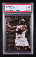 Michael Jordan 1995-96 Metal #13 (PSA 6) at PristineAuction.com
