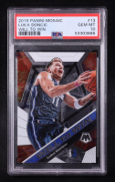 Luka Doncic 2019-20 Panini Mosaic Will to Win #13 (PSA 10) at PristineAuction.com