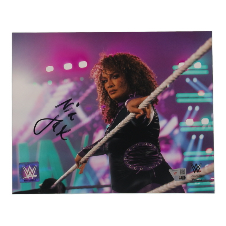 Nia Jax Signed WWE 8x10 Photo (Fanatics) at PristineAuction.com Nia Jax Signed WWE 8x10 Photo (Fanatics) at PristineAuction.com