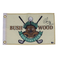 Chevy Chase Signed "Caddyshack" Bush Wood Country Club Pin Flag (Beckett) at PristineAuction.com