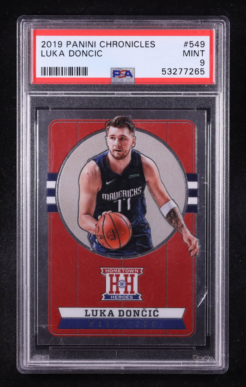 Luka Doncic 2019-20 Panini Chronicles #549 (PSA 9) at PristineAuction.com Luka Doncic 2019-20 Panini Chronicles #549 (PSA 9) at PristineAuction.com