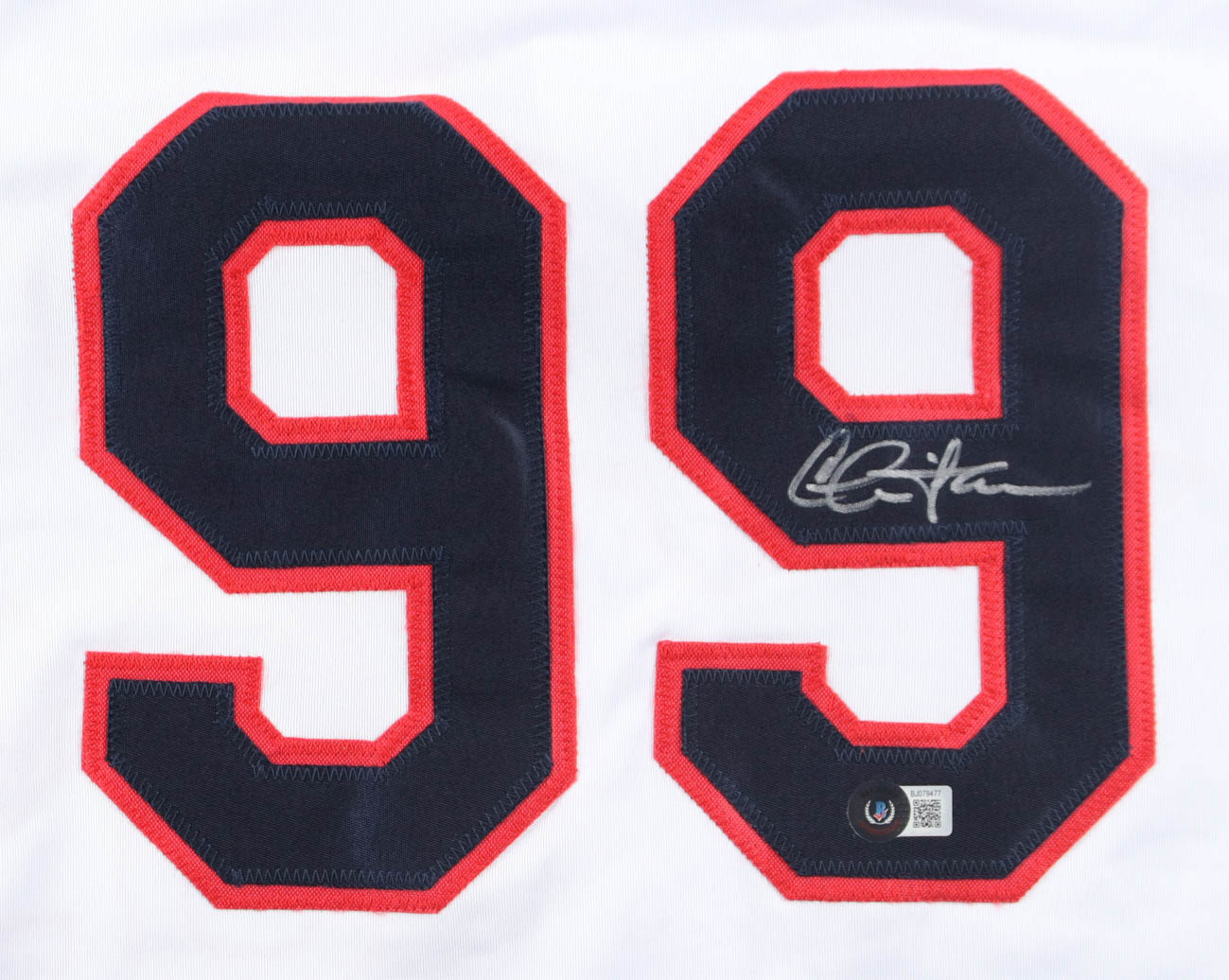 Charlie Sheen Signed Jersey (Beckett) at PristineAuction.com Charlie Sheen Signed Jersey (Beckett) at PristineAuction.com