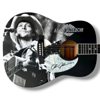 Alan Jackson Signed Custom Acoustic Guitar (PSA) at PristineAuction.com