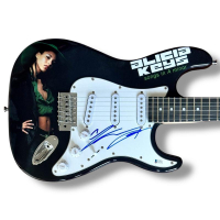 Alicia Keys Signed "Songs in A Minor" Custom Stratocaster Guitar (Beckett) at PristineAuction.com