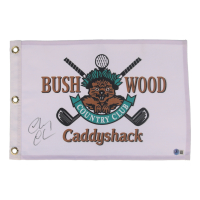 Chevy Chase Signed "Caddyshack" Bush Wood Country Club Pin Flag (Beckett) at PristineAuction.com