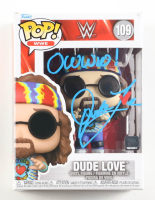 Mick Foley Signed "WWE" #109 Dude Love Funko Pop! Vinyl Figure Inscribed "Owwww!" (Authentic Ink) at PristineAuction.com