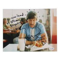 Jon Gries Signed "Napoleon Dynamite" 8x10 Photo Inscribed "You Ever Heard of Nylon Polymer?" (ACOA) at PristineAuction.com