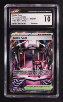 Battle Cage 2025 Pokemon TCG Mega Evolution Phantasmal Flames #116 (CGC 10) at PristineAuction.com