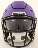 Adrian Peterson Signed Vikings Mid-Size SpeedFlex Helmet With Visor (JSA) at PristineAuction.com