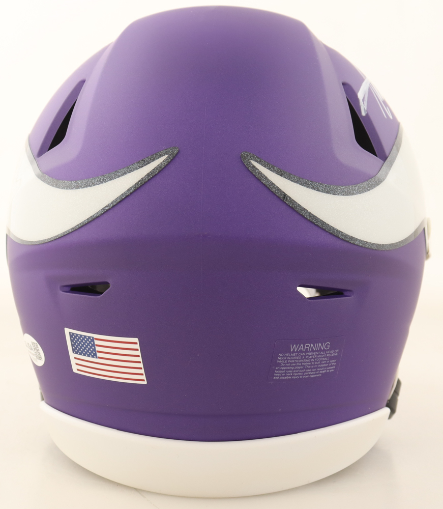 Adrian Peterson Signed Vikings Mid-Size SpeedFlex Helmet With Visor (JSA) at PristineAuction.com Adrian Peterson Signed Vikings Mid-Size SpeedFlex Helmet With Visor (JSA) at PristineAuction.com