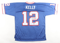 Jim Kelly Signed Bills Mitchell & Ness Authentic Jersey Inscribed "HOF 02" (Beckett) at PristineAuction.com