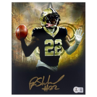 Rashid Shaheed Signed Saints 8x10 Photo (Beckett) at PristineAuction.com