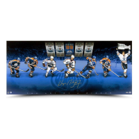 Wayne Gretzky Signed Oilers "The Art of a Winner" 42x18 Photo (UDA) at PristineAuction.com