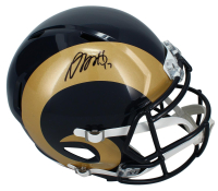 Davante Adams Signed Rams Full-Size Throwback Alternate Speed Helmet (Beckett) at PristineAuction.com