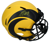 Davante Adams Signed Rams Full-Size Rave Alternate Speed Helmet (Beckett) at PristineAuction.com