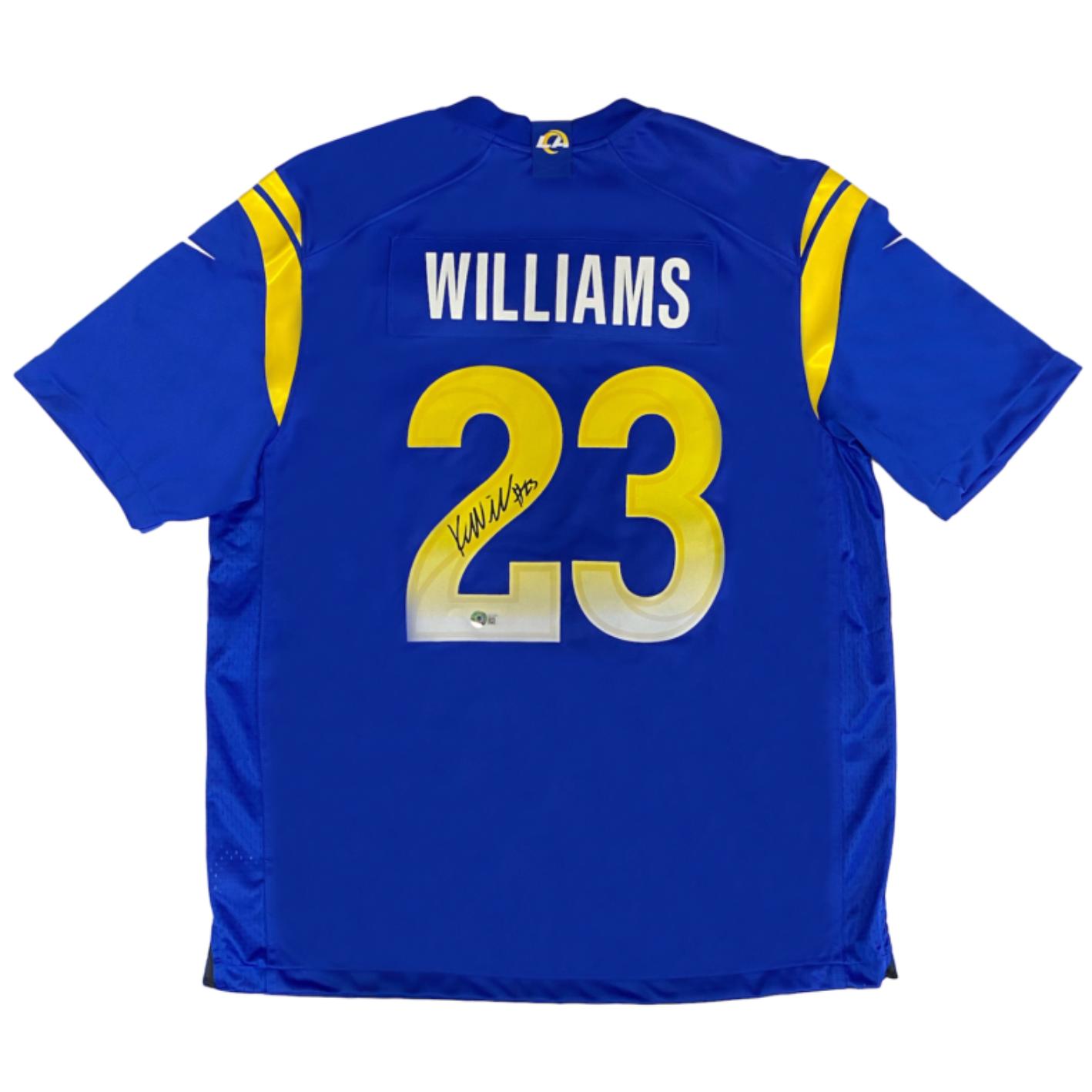 Kyren Williams Signed Rams Nike Jersey (Beckett) at PristineAuction.com Kyren Williams Signed Rams Nike Jersey (Beckett) at PristineAuction.com