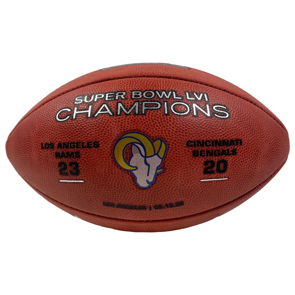 Cooper Kupp Signed LE Official NFL "The Duke" Super Bowl LVI Logo Game Ball Football Inscribed "SB LVI MVP" (Fanatics) at PristineAuction.com Cooper Kupp Signed LE Official NFL "The Duke" Super Bowl LVI Logo Game Ball Football Inscribed "SB LVI MVP" (Fanatics) at PristineAuction.com