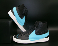 2022 Nike Blazer Mid '77 Jumbo 'Black Baltic Blue' Sneakers at PristineAuction.com