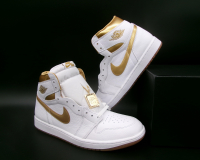 2024 Air Jordan 1 Retro High OG 'Metallic Gold' Sneakers at PristineAuction.com