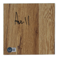 Ace Flagg Signed 6x6 Floor Piece (Beckett) at PristineAuction.com