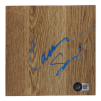 Cam Scott Signed 6x6 Floor Piece (Beckett) at PristineAuction.com