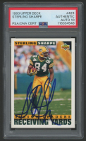 Sterling Sharpe Signed 1993 Upper Deck #423 (PSA | Auto 10) at PristineAuction.com