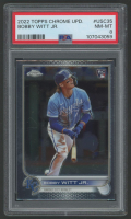 Bobby Witt Jr. 2022 Topps Chrome Update #USC35 (PSA 8) at PristineAuction.com