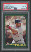 Albert Pujols 2006 Topps Rookie of the Week #6 (PSA 8) at PristineAuction.com
