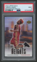 LeBron James 2003-04 Upper Deck City Heights Redemption Special #NNO RC (PSA 9) at PristineAuction.com