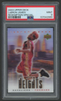 LeBron James 2003-04 Upper Deck City Heights Redemption Special #NNO RC (PSA 9) at PristineAuction.com