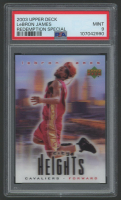 LeBron James 2003-04 Upper Deck City Heights Redemption Special #NNO RC (PSA 9) at PristineAuction.com